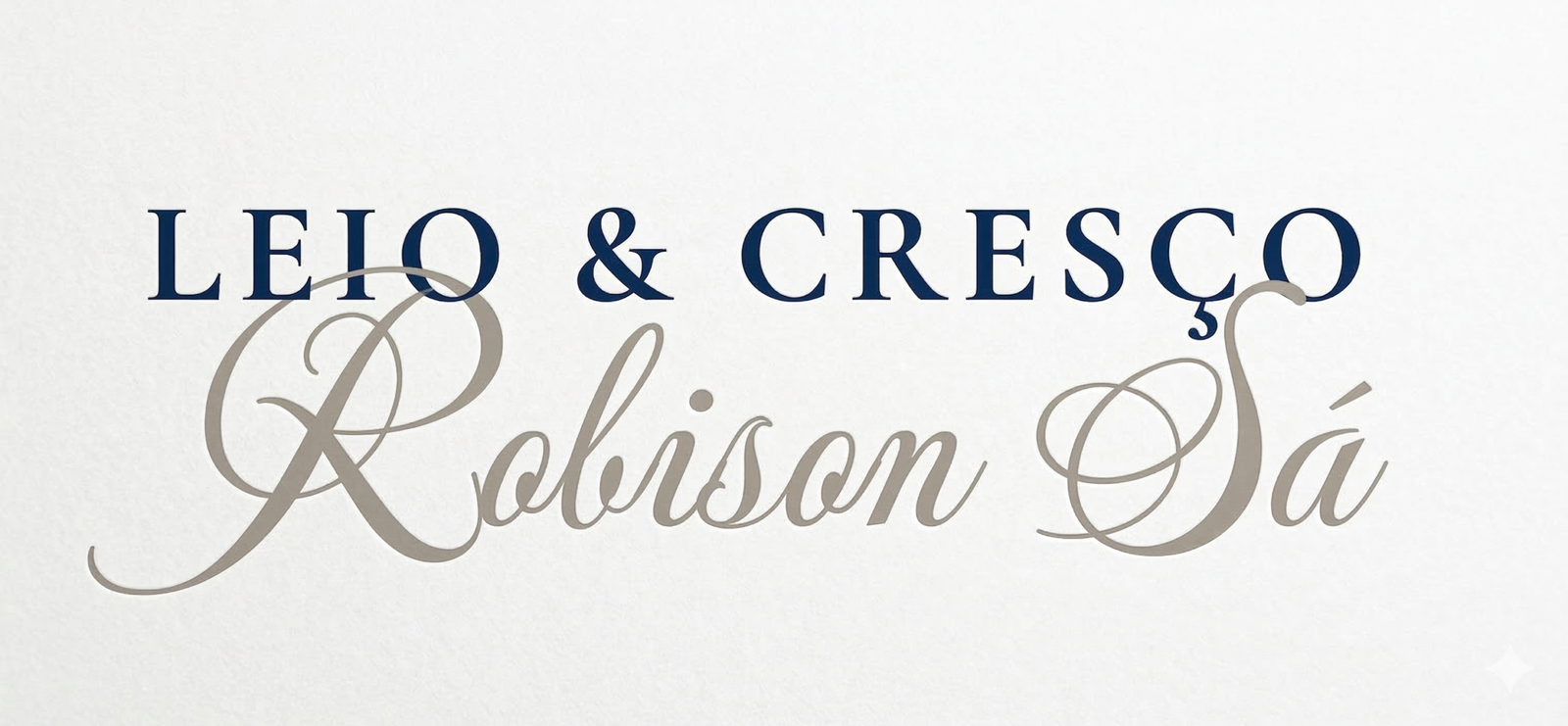 Leio e Cresço | Robison Sá